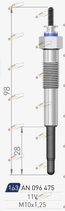 Свеча накаливания A-N PARTS 096 475